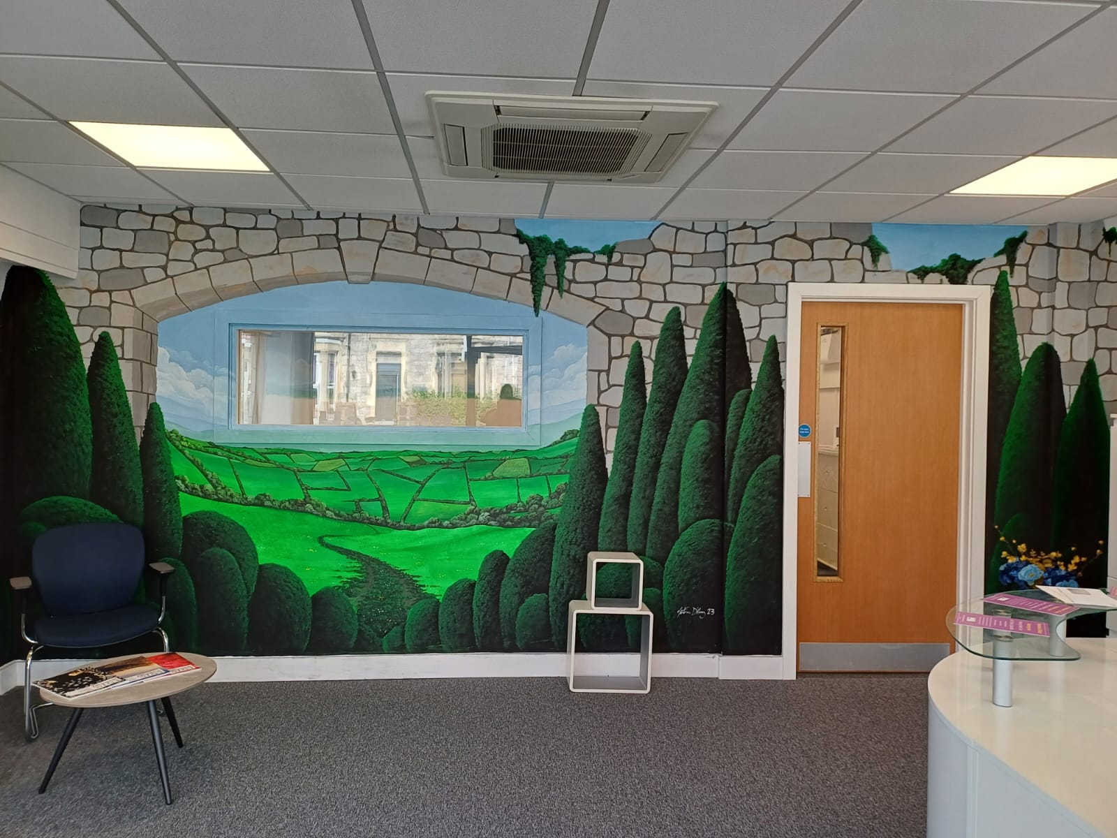 Artwork in Worle Clinic