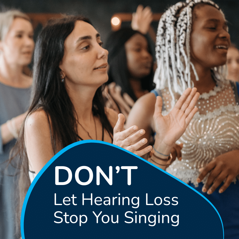 hearing aids for choir singers