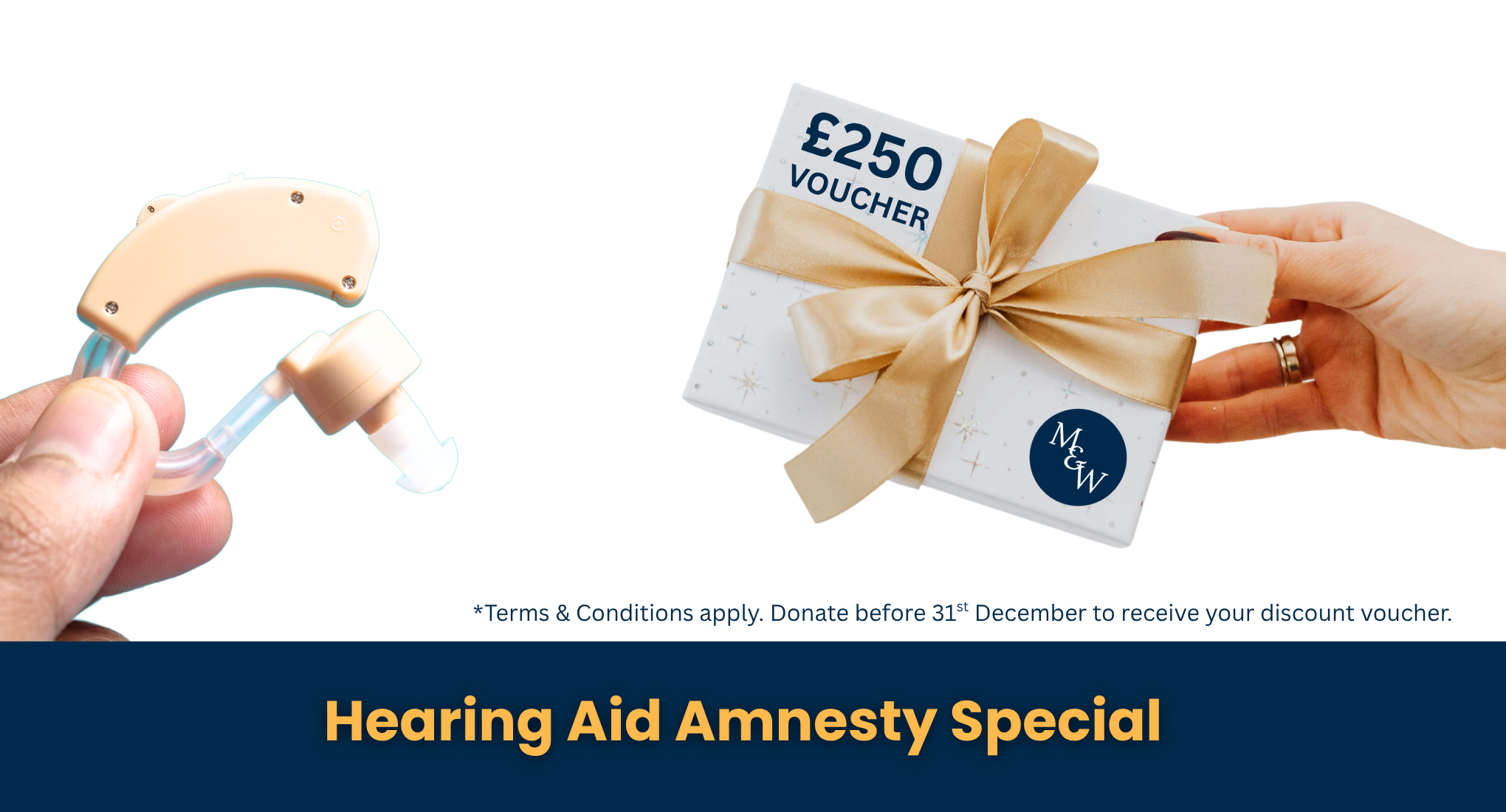 Hearing Aid Amnesty Special, 1 October to 31 December 2026